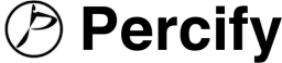 Percify株式会社様のロゴ